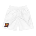 PlugFits Men's Jogger Shorts with Electric Guitar Patch — Rock Music Athletic Shorts