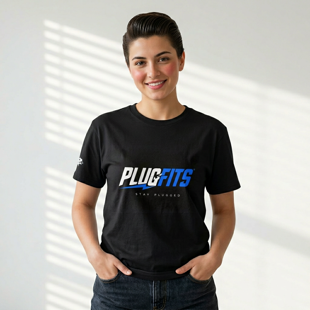 PlugFits Unisex Heavy Cotton Tee